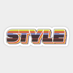 STYLE Sticker